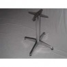 Base in alluminio H 68cm per piani tavoli esterno bar, ristorante, pizzeria, pub, albergo
